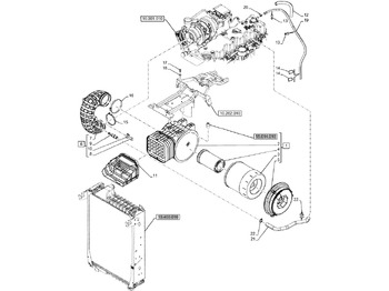 Tuyau d'admission d'air NEW HOLLAND