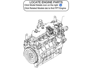 Joint moteur NEW HOLLAND