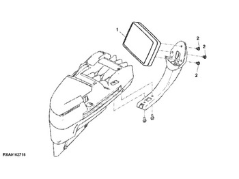 Cabine et intérieur JOHN DEERE
