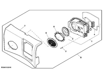 Cabine et intérieur JOHN DEERE