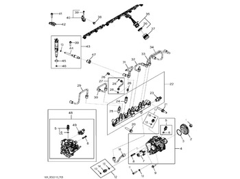 Pompe haute pression JOHN DEERE