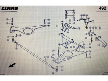 Pièces de rechange CLAAS