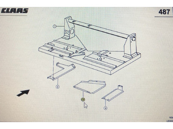 Pièces de rechange CLAAS