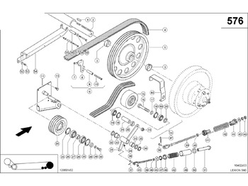 Pièces de rechange CLAAS