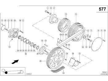 Pièces de rechange CLAAS