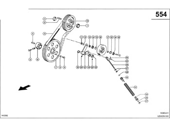Pièces de rechange CLAAS