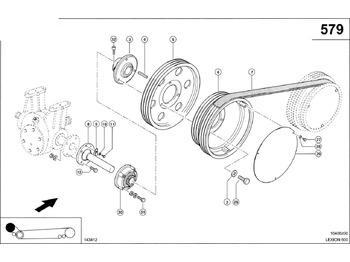Pièces de rechange CLAAS