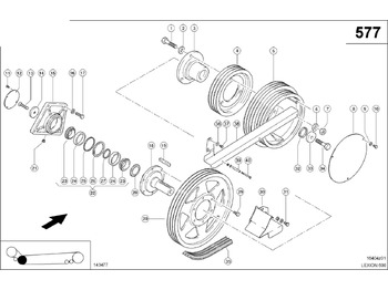Pièces de rechange CLAAS
