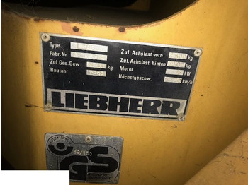 Pièces de rechange LIEBHERR