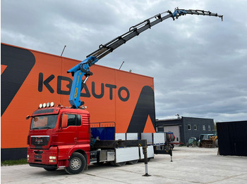 Camion plateau MAN TGX 35.480