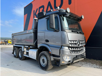 Camion benne Mercedes-Benz Arocs 2658 6x4 RETARDER / FULL STEEL / BOX L=4633 mm: photos 4