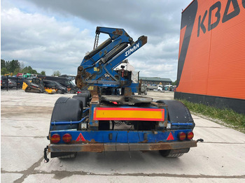 Semi-remorque porte-conteneur/ Caisse mobile Steelmec SSL 20-45 NEEDS REPAIRS !: photos 4