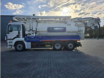 Camion hydrocureur MAN ASSMANN ADR KOMBI FOR CLEANING CANALS WUKO: photos 4