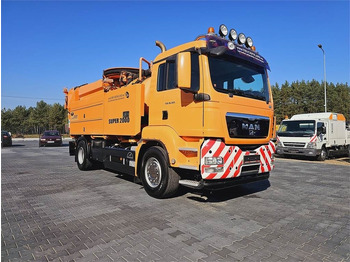 Camion hydrocureur MAN Wiedemann SUPER 2000 4x2 WUKO RECYKLING for collec: photos 2