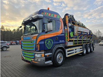 Camion hydrocureur Scania Amphitec VORTEX G2 ATEX suction and blowing vacuum: photos 3