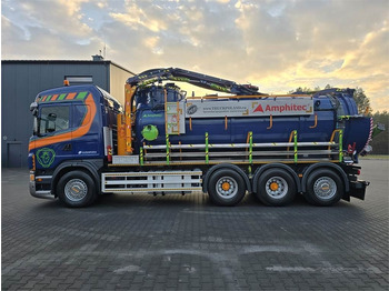 Camion hydrocureur Scania Amphitec VORTEX G2 ATEX suction and blowing vacuum: photos 4