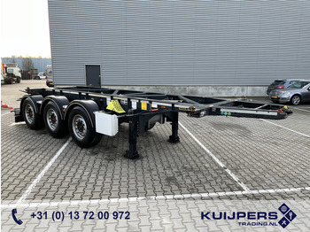 Semi-remorque porte-conteneur/ Caisse mobile VAN HOOL 20'