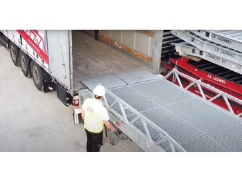 Rampe de chargement neuf Loading Ramp with with hydraulic tilting bridge -  AZ RAMP - STAR- 8T FULL GALVA: photos 4