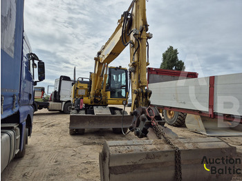 Pelle sur pneus Komatsu PW160: photos 4