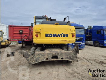 Pelle sur pneus Komatsu PW160: photos 5