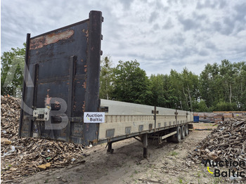 Semi-remorque rideaux coulissants