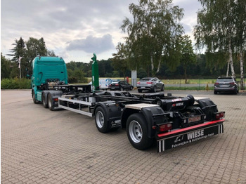 Semi-remorque porte-conteneur/ Caisse mobile