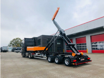 Semi-remorque porte-conteneur/ Caisse mobile