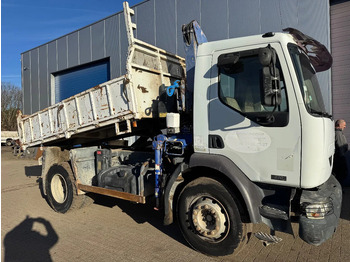 Camion benne, Camion grue Renault Midlum 270 **TIPPER+FASSI CRANE-FRENCH TRUCK**: photos 2 Camion benne, Camion grue Renault Midlum 270 **TIPPER+FASSI CRANE-FRENCH TRUCK**: photos 2