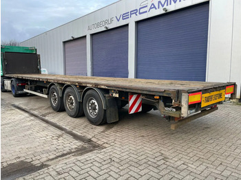 Semi-remorque plateau Van Hool **BELGIAN TRAILER-BPW AXXLES**: photos 4