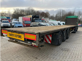 Semi-remorque plateau VAN HOOL