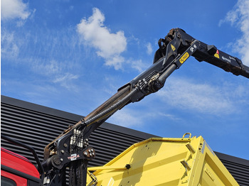 Camion benne, Camion grue MAN TGS 33.480 6x6 / PALFINGER Z CRANE / 2 SIDE TIPPER: photos 3