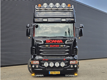 Tracteur routier Scania R730 V8 4x2 TOPLINE / FULL AIR / RETARDER / HYDRAULIC: photos 2