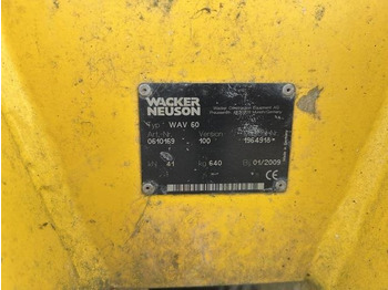 Plaque vibrante Wacker Neuson WAV60: photos 5