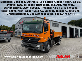 Camion benne MERCEDES-BENZ Actros 1832