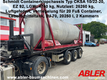 Semi-remorque benne SCHMIDT