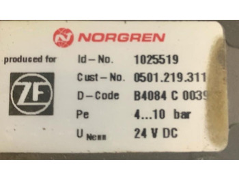 Valve de frein pour Camion Norgren ZF oryginał HURT wybieraka 1025519   MAN TGA TGX TGL: photos 3