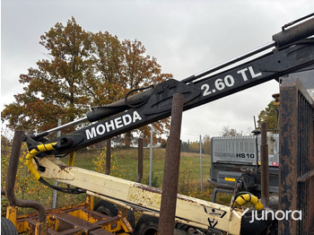 Remorque forestière Skogsvagn - Moheda, 10 ton, med kran: photos 4