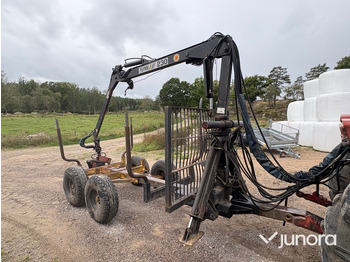 Remorque forestière Skogsvagn - Moheda, 7 ton: photos 3