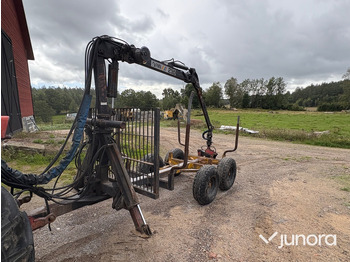 Remorque forestière Skogsvagn - Moheda, 7 ton: photos 4