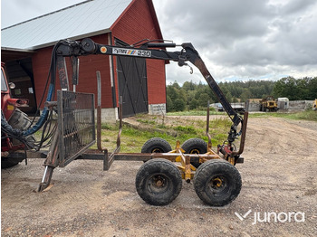 Remorque forestière Skogsvagn - Moheda, 7 ton: photos 5
