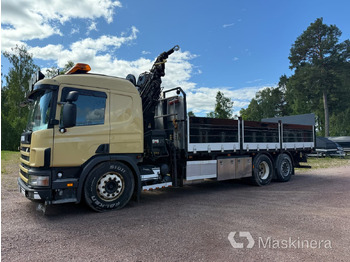 Camion plateau SCANIA 114