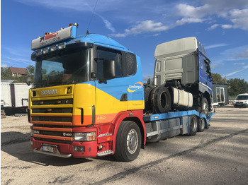 Camion porte-voitures SCANIA 164