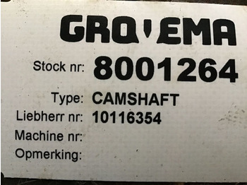 Arbre à cames LIEBHERR