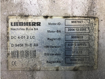 Bloc de gestion Liebherr Excavator Control: photos 2 Bloc de gestion Liebherr Excavator Control: photos 2