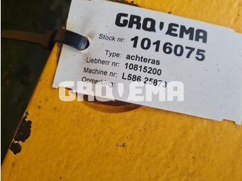 Essieu et pièces LIEBHERR