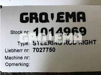 Commande de gouvernail LIEBHERR