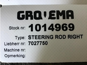 Commande de gouvernail LIEBHERR