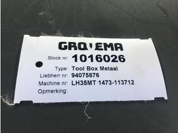 Pièces de rechange Liebherr Tool Box: photos 3