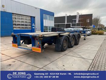 Semi-remorque porte-conteneur/ Caisse mobile VAN HOOL