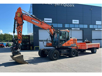 Pelle sur pneus DOOSAN DX140W-5